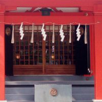 麻布氷川神社の本殿