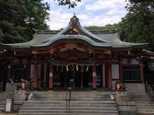 越木岩神社正面