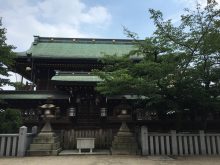 大阪天満宮本店裏